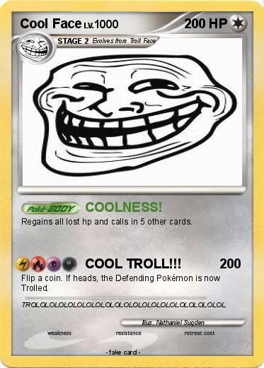 Pokemon Cool Face