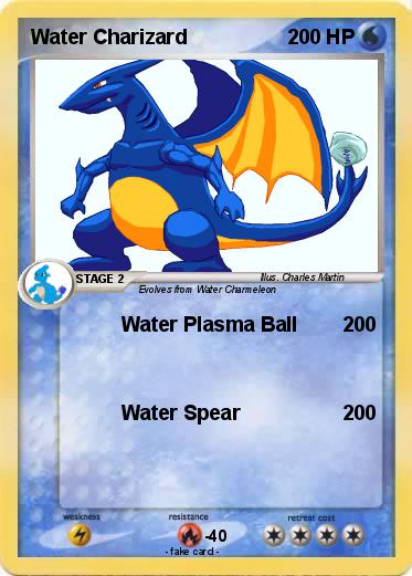 Pokemon Water Charizard