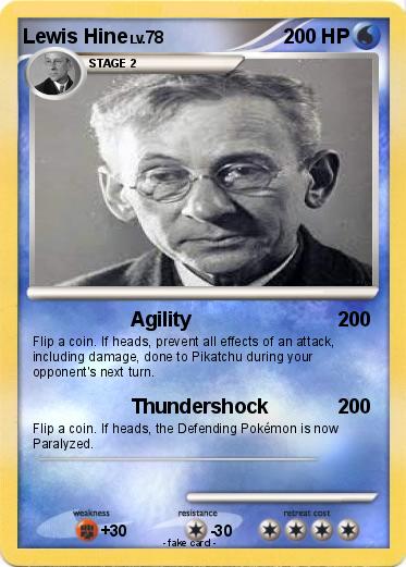 Pokemon Lewis Hine