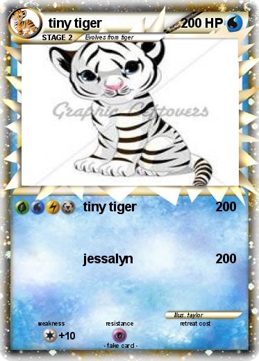Pokemon tiny tiger