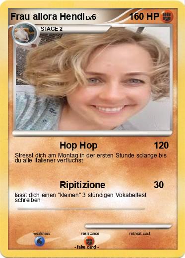 Pokemon Frau allora Hendl