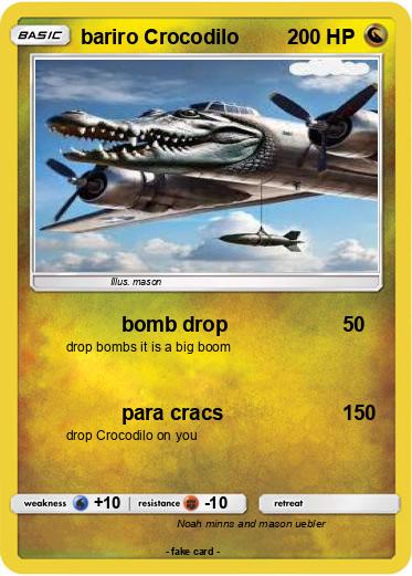 Pokemon bariro Crocodilo