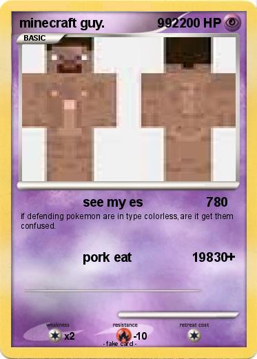 Pokemon minecraft guy.               992