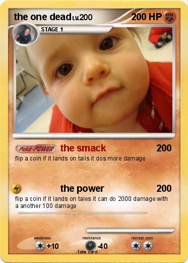 Pokemon the one dead