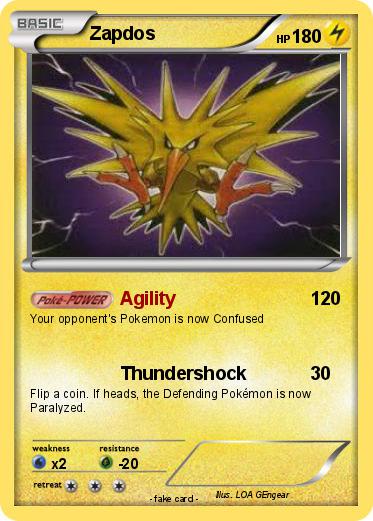 Pokemon Zapdos