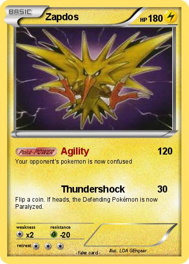 Pokemon Zapdos