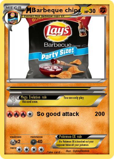 Pokemon Barbeque chips