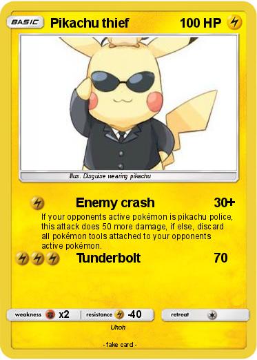 Pokemon Pikachu thief
