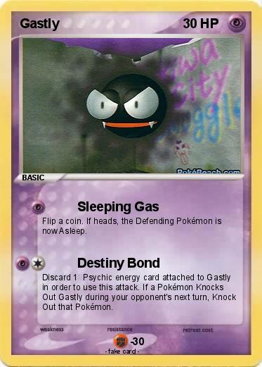 Pokemon Gastly