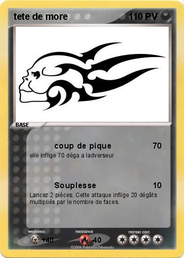 Pokemon tete de more