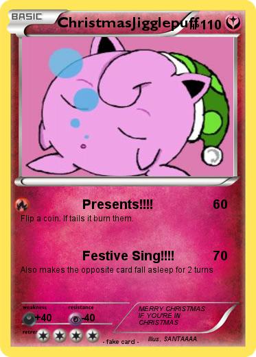 Pokemon ChristmasJigglepuff