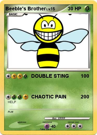 Pokemon Beeble's Brother