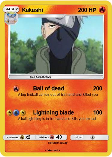 Pokemon Kakashi