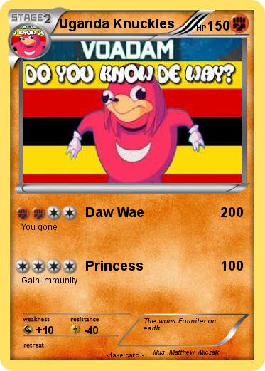 Pokemon Uganda Knuckles