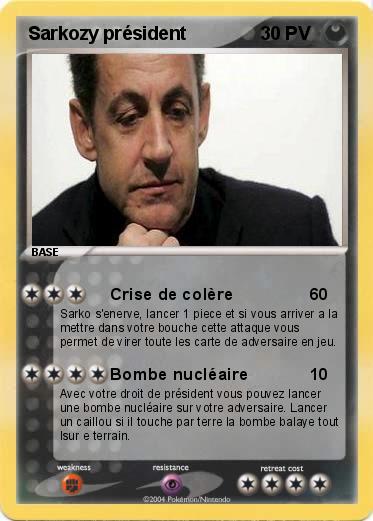 Pokemon Sarkozy président