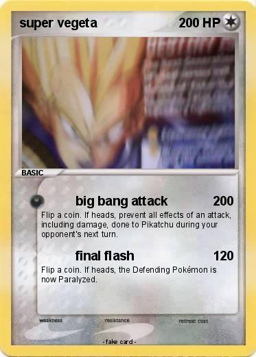 Pokemon super vegeta