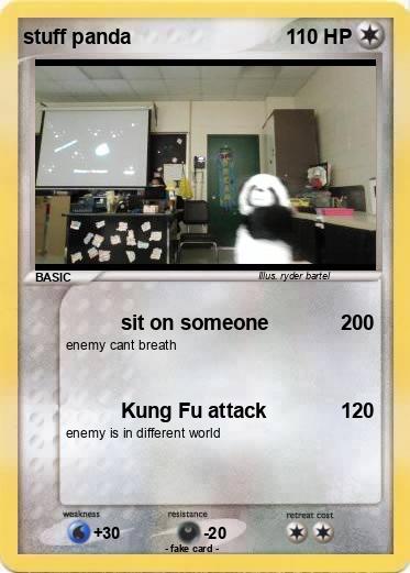 Pokemon stuff panda