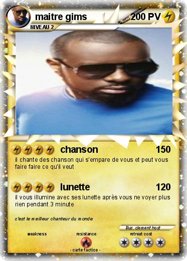 Pokemon maitre gims