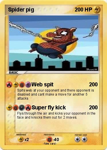 Pokemon Spider pig