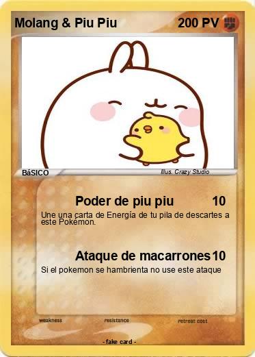 Pokemon Molang & Piu Piu