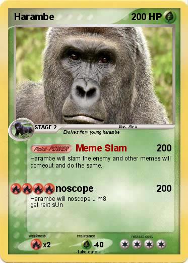 Pokemon Harambe
