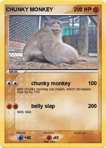 Pokemon CHUNKY MONKEY