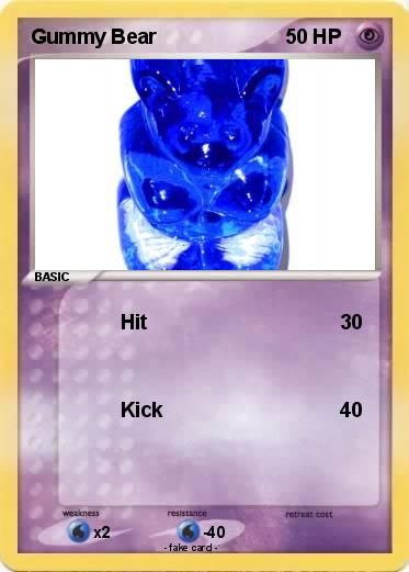 Pokemon Gummy Bear