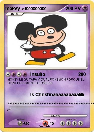 Pokemon mokey