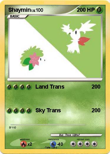 Pokemon Shaymin