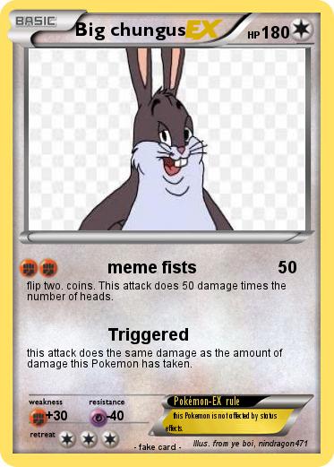 Pokemon Big chungus