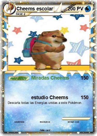 Pokemon Cheems escolar