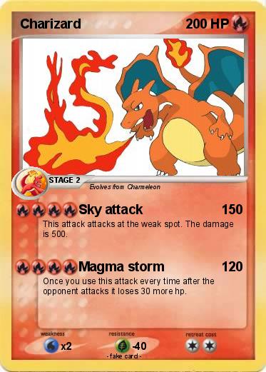 Pokemon Charizard