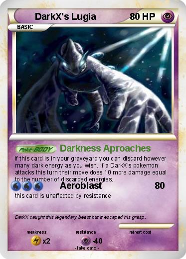 Pokemon DarkX's Lugia