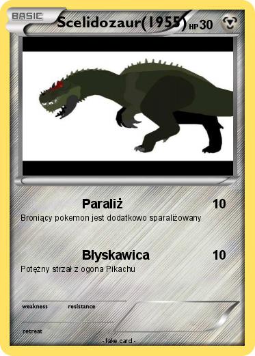 Pokemon Scelidozaur(1955)