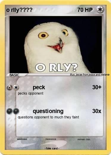 Pokemon o rlly????