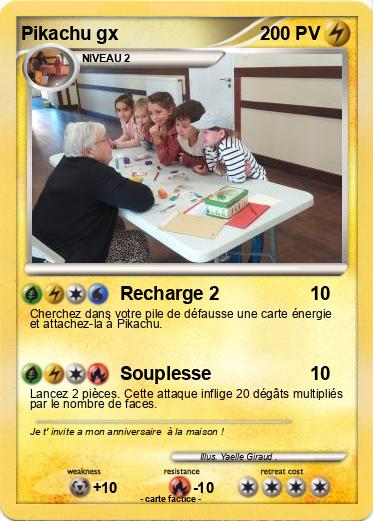 Pokemon Pikachu gx