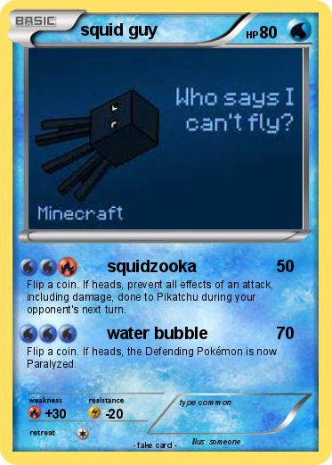 Pokemon squid guy
