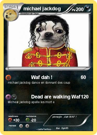 Pokemon michael jackdog
