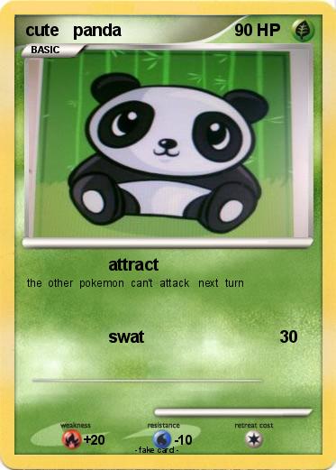 Pokemon cute   panda