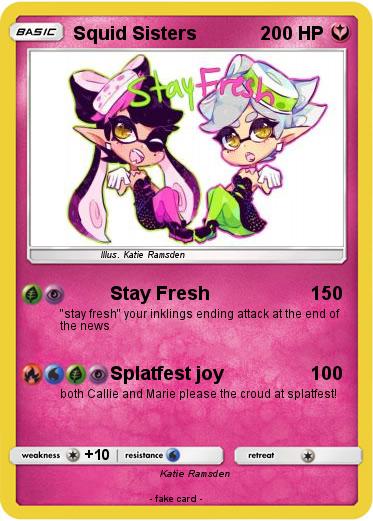 Pokemon Squid Sisters