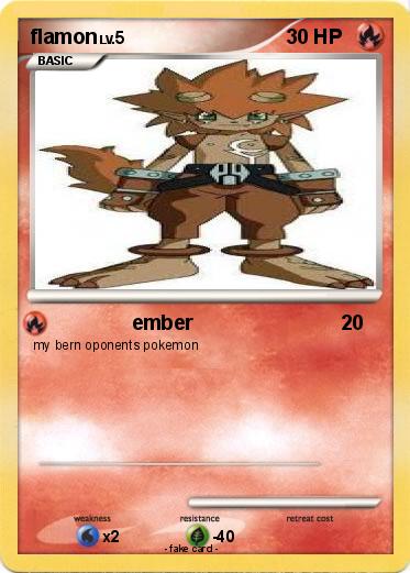 Pokemon flamon