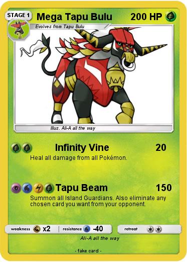 Pokemon Mega Tapu Bulu