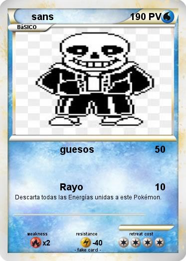 Pokemon sans