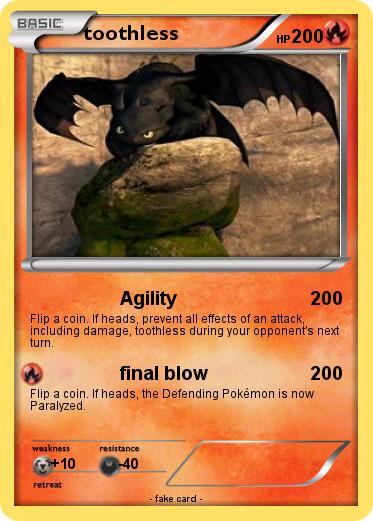 Pokemon toothless