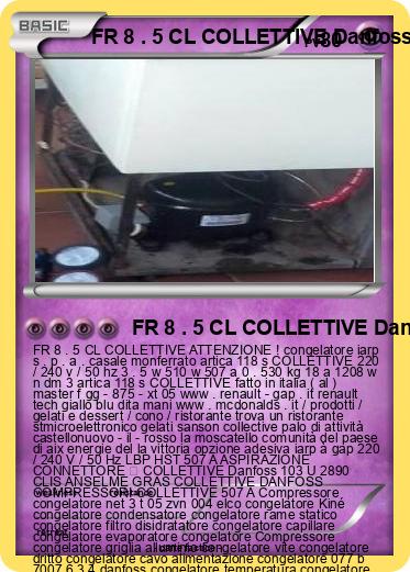 Pokemon FR 8 . 5 CL COLLETTIVE Danfoss