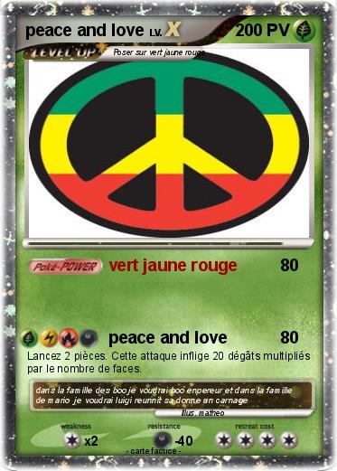 Pokemon peace and love