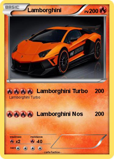 Pokemon Lamborghini