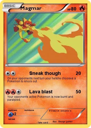 Pokemon Magmar