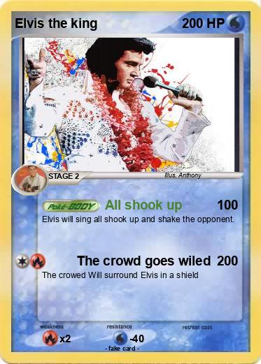 Pokemon Elvis the king
