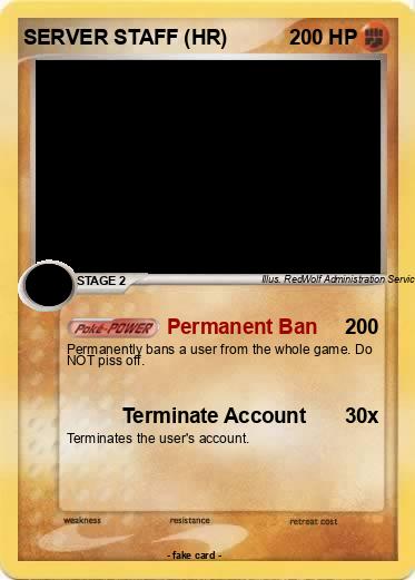 Pokemon SERVER STAFF (HR)